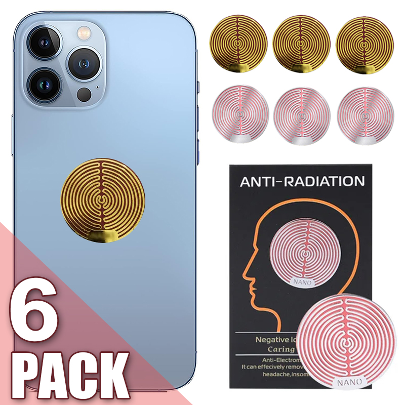 Laptop Electronics Accessories - Anti-Radiation Metal Stickers for Mobile Phone