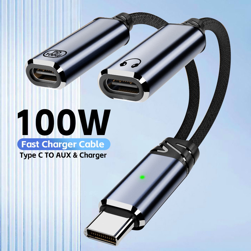 Laptop Accessories Price - USB C Splitter 2 in 1