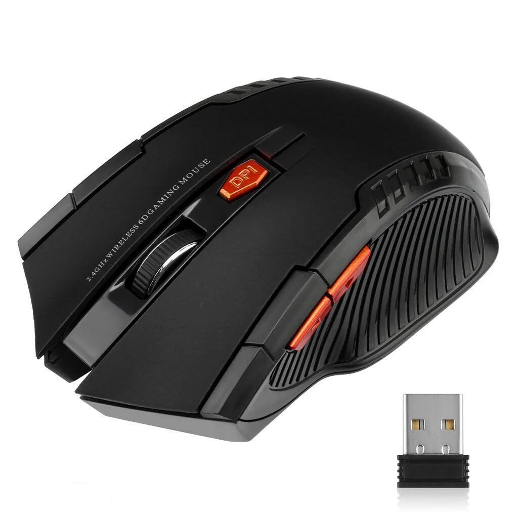 Laptop Electronics Accessories - 2.4G Wireless Mouse 1600DPI Optical Mouse