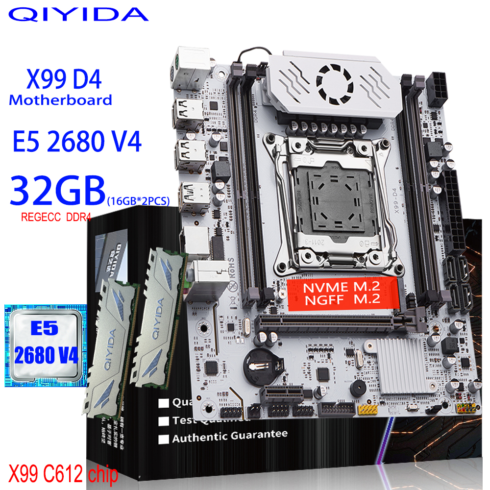 Memory Ram Upgrade - QIYIDA X99 Motherboard Set Kit Xeon