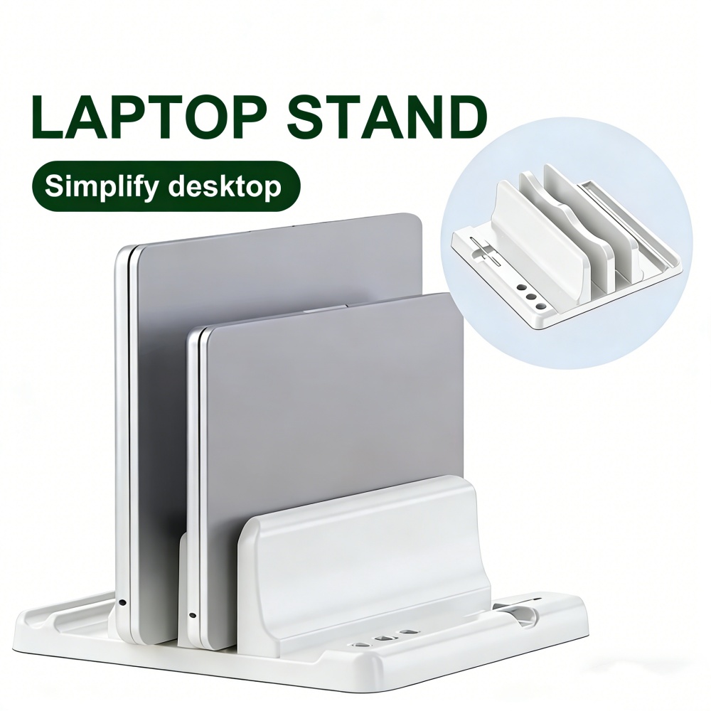Laptop Accessories Price - Adjustable Laptop Stand Vertical Save Desktop