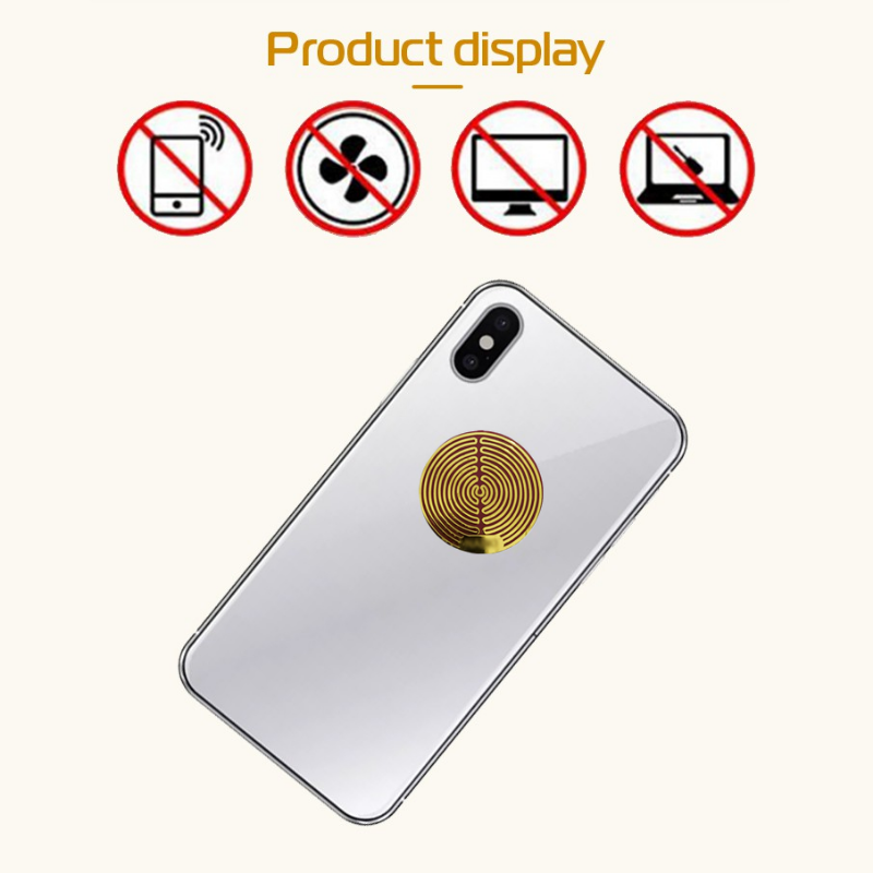 Anti-Radiation Metal Stickers  – обзор и цена Laptop Electronics Accessories