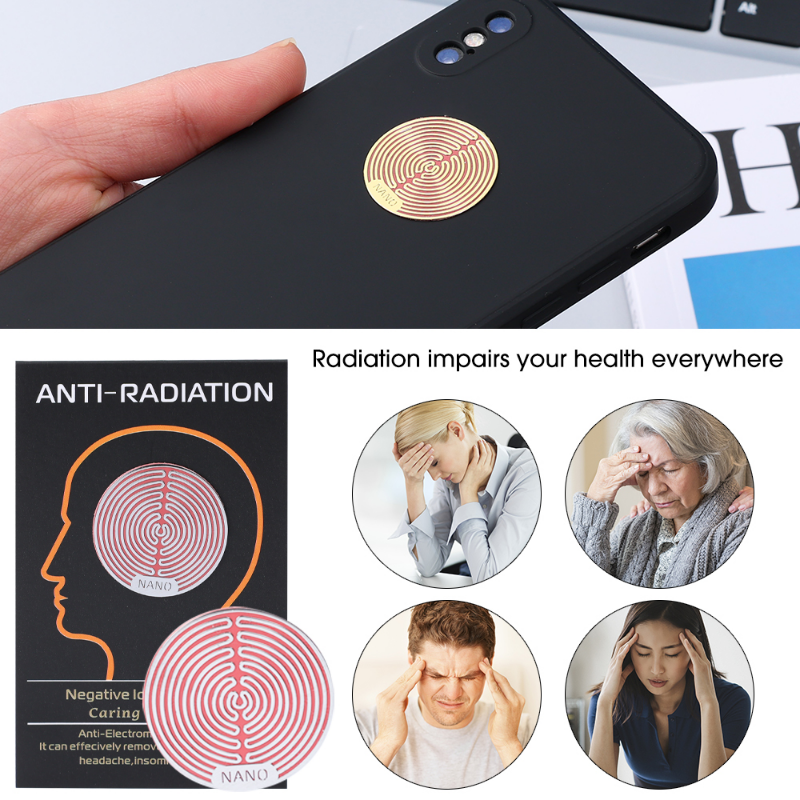 Anti-Radiation Metal Stickers  – обзор и цена Laptop Electronics Accessories