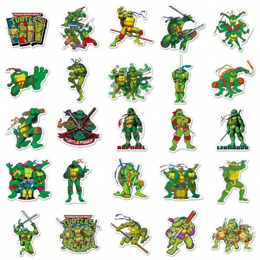Anime Character Stickers 50pcs – обзор и цена Laptop Editing Accessories