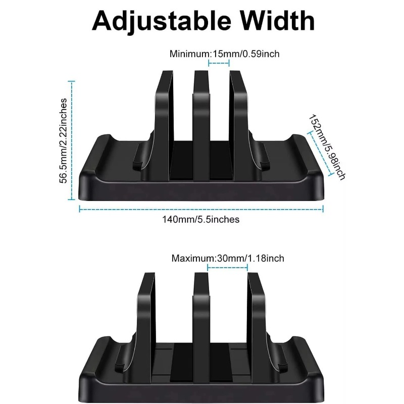 Vertical Laptop Stand Plastic  – обзор и цена Mac Laptop Accessories