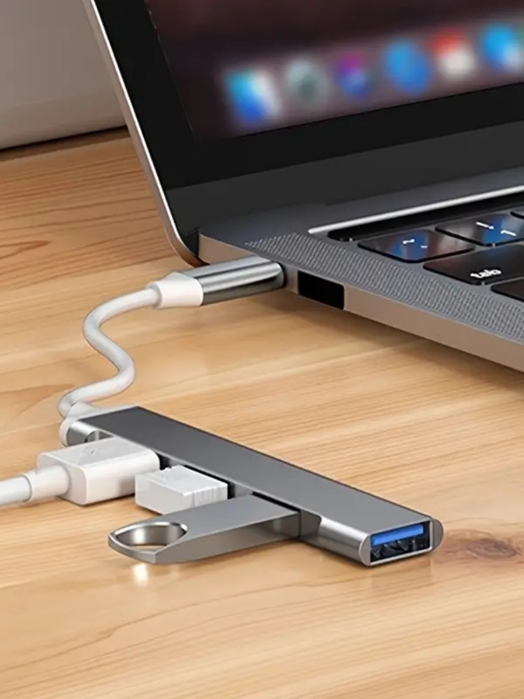 4-Port Multi-Splitter Type C H – обзор и цена Mac Laptop Accessories