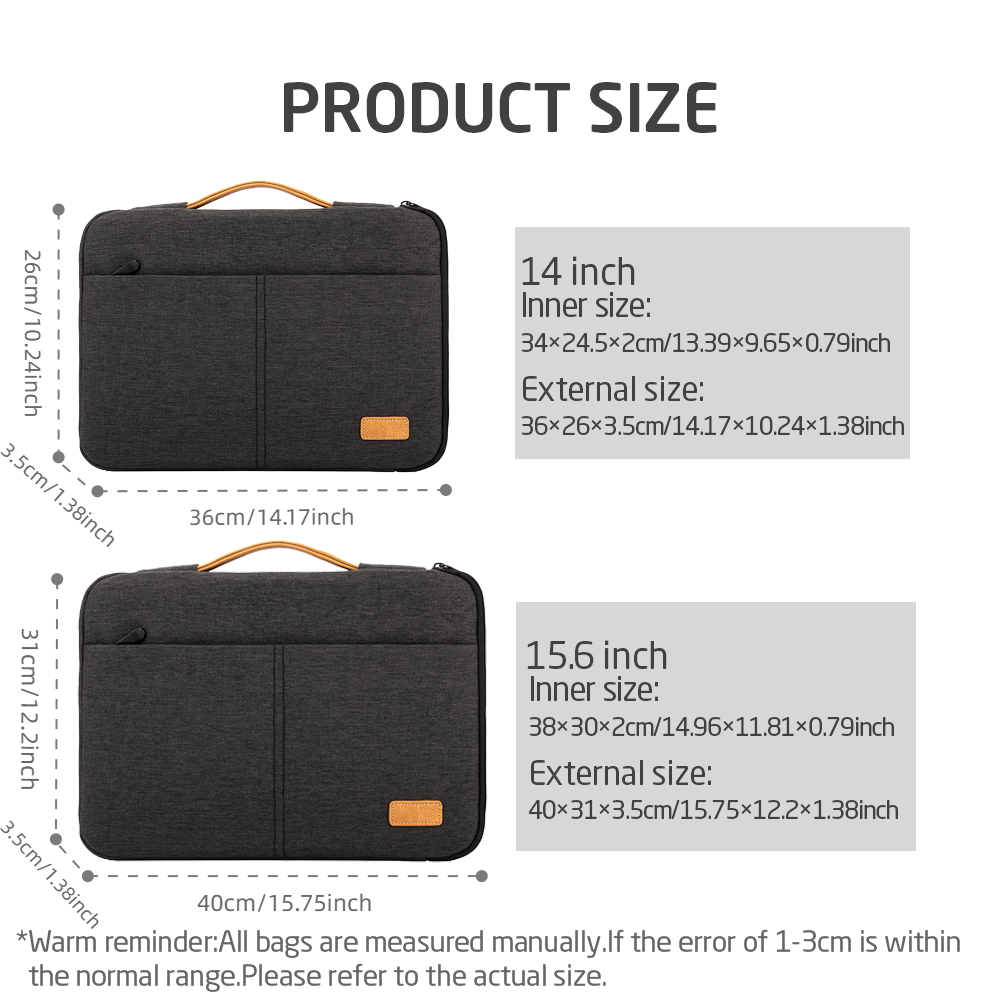 Laptop Sleeve bag 14 15.6 Inch – обзор и цена Laptop Accessories Travel Case