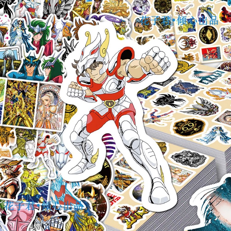 101Pcs Saint Seiya Anime Stick – обзор и цена Laptop Editing Accessories