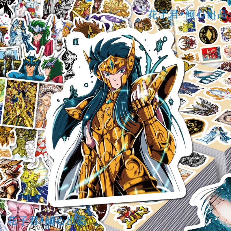101Pcs Saint Seiya Anime Stick – обзор и цена Laptop Editing Accessories