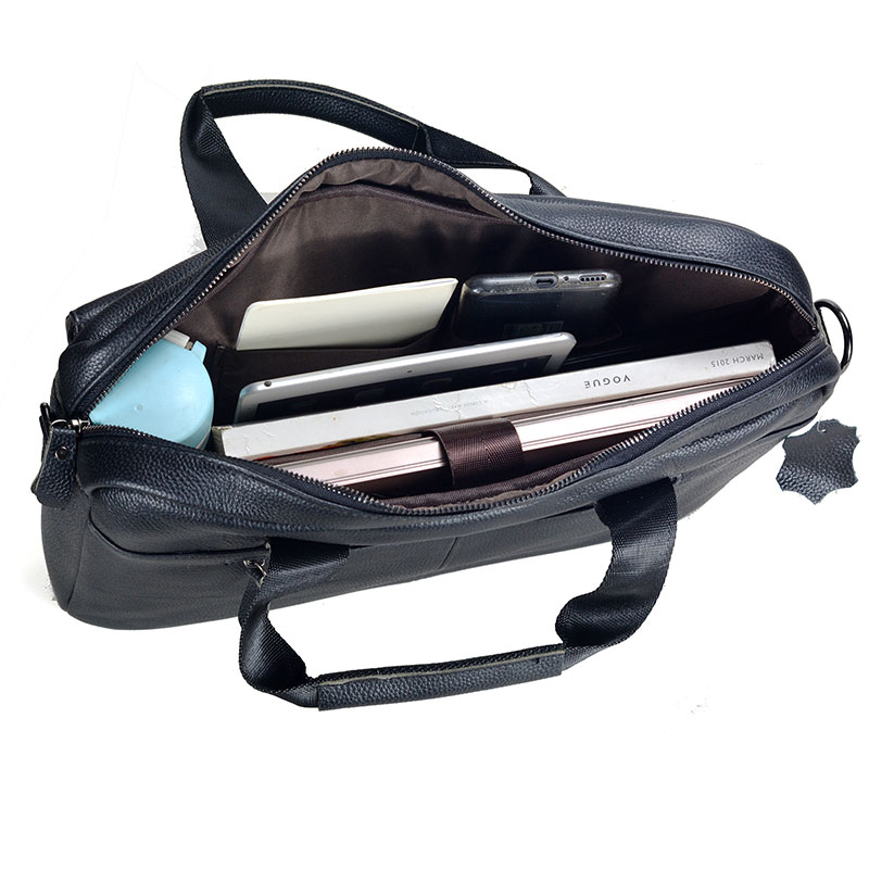 Large Men's Genuine Leather Ha – обзор и цена Laptop Accessories Travel Case