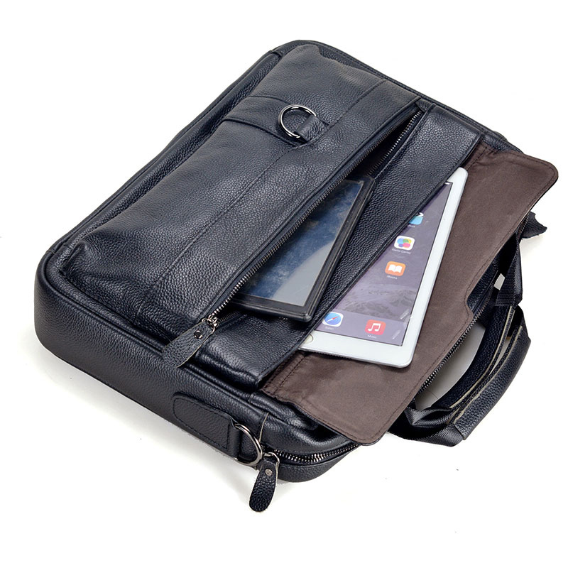 Large Men's Genuine Leather Ha – обзор и цена Laptop Accessories Travel Case