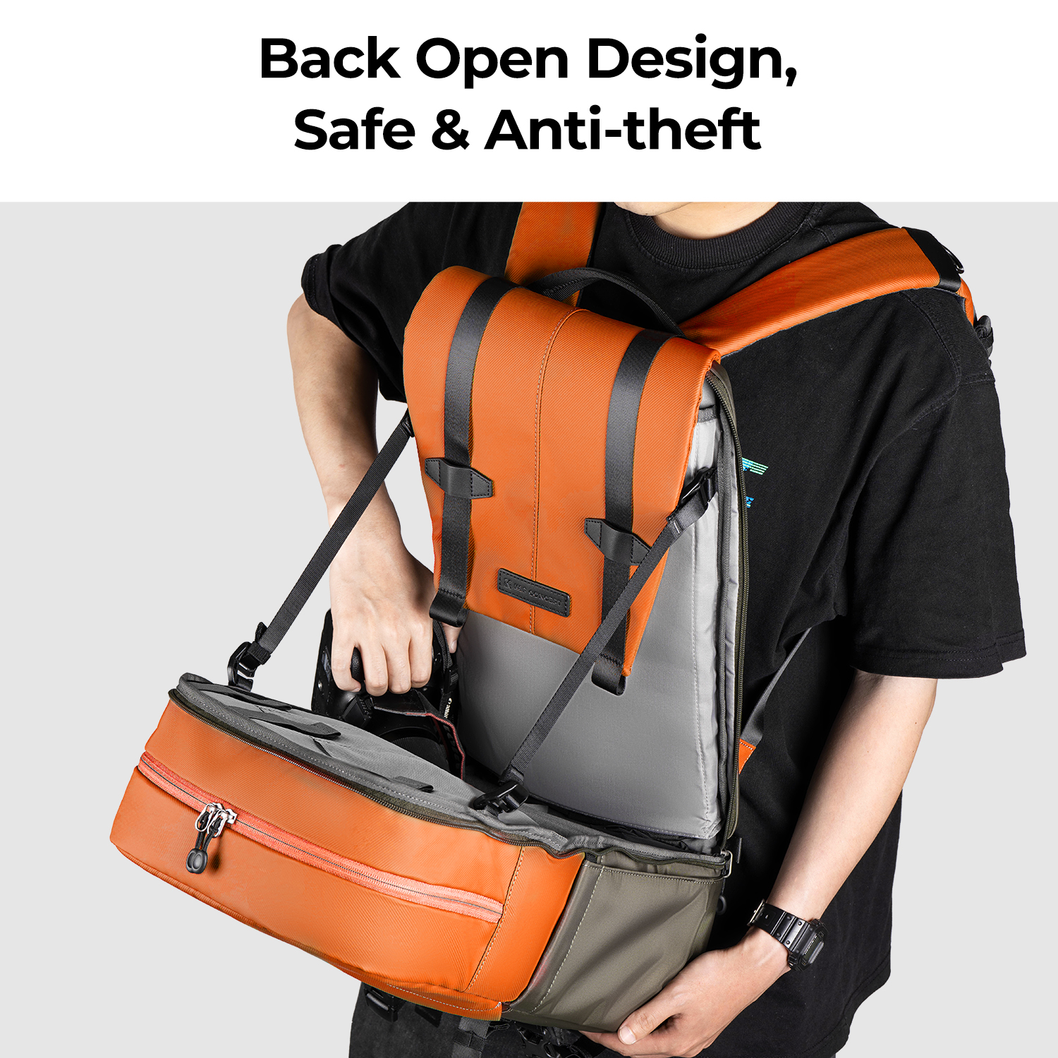 K&F CONCEPT Camera Backpack Tr – обзор и цена Laptop Accessories Travel Case