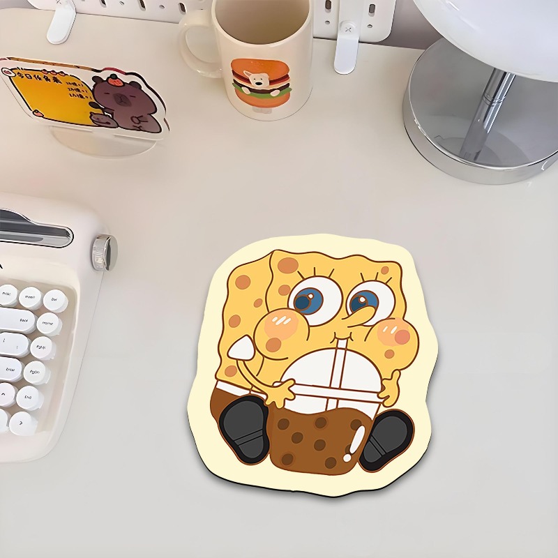 Cute Cartoon SpongeBo Irregula – обзор и цена Laptop Editing Accessories