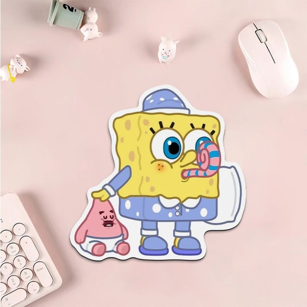 Cute SpongeBob Shaped Mouse Pa – обзор и цена Laptop Editing Accessories
