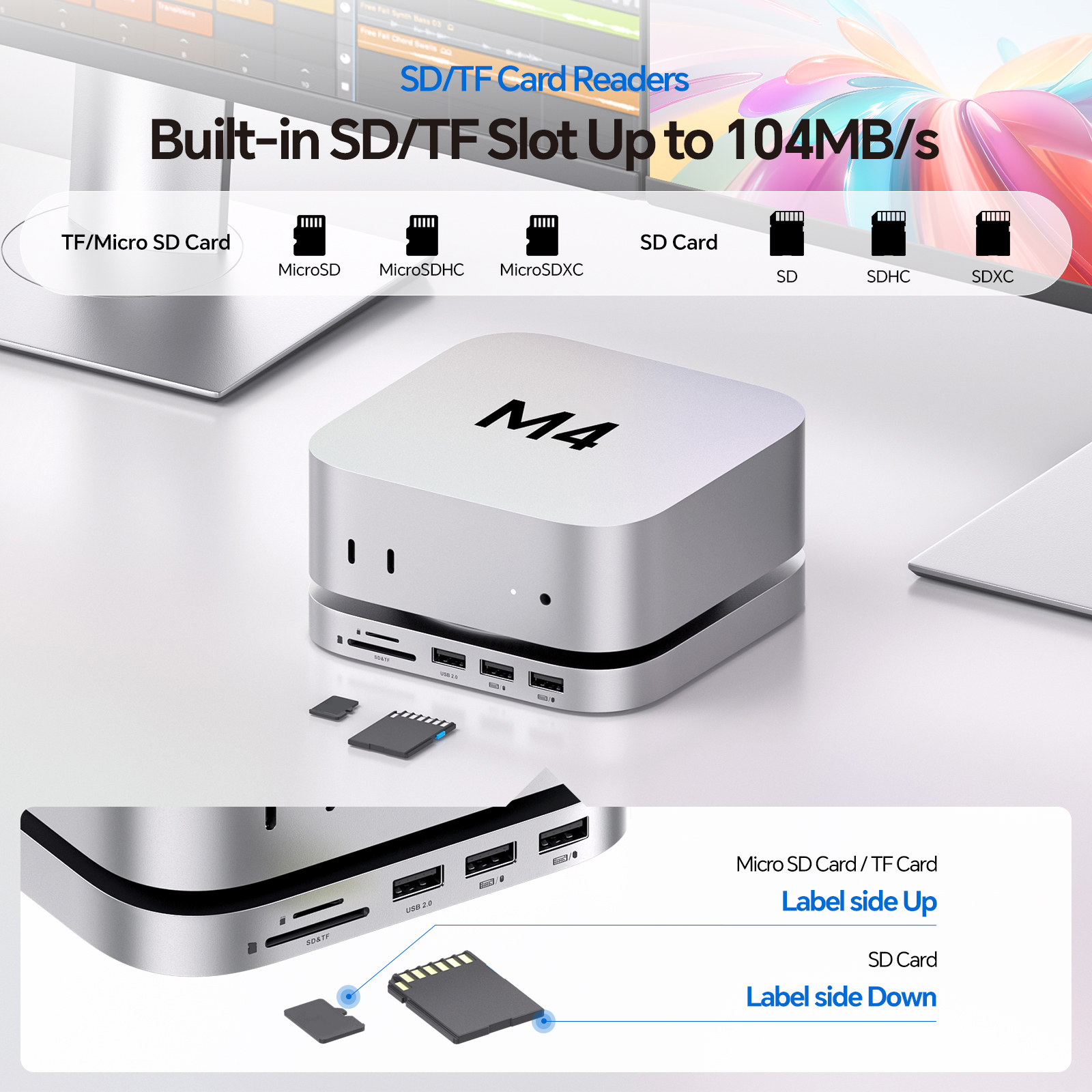 PULWTOP Mac Mini M4 Dock Stand – обзор и цена Mac Laptop Accessories