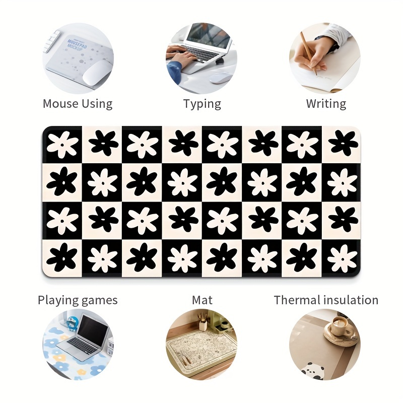 Black Petal Checkered Mouse Pa – обзор и цена Laptop Accessories Officeworks