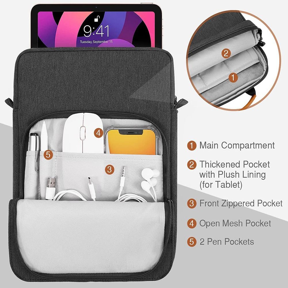 9/11/13.3 inch Tablet Sleeve C – обзор и цена Laptop Accessories Travel Case
