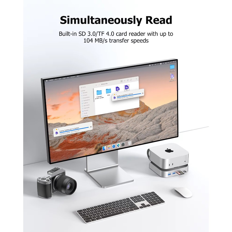 USB C Hub for Mac Mini M4 Dock – обзор и цена Mac Laptop Accessories