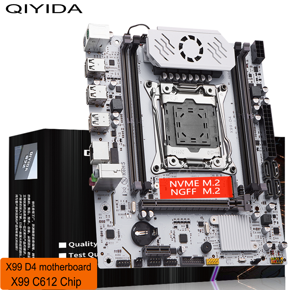 QIYIDA X99 Motherboard Set Kit – обзор и цена Memory Ram Upgrade