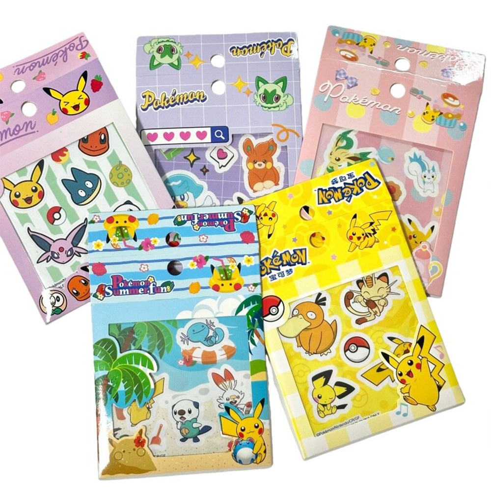 10Pcs Genuine Pikachu Stickers – обзор и цена Laptop Editing Accessories