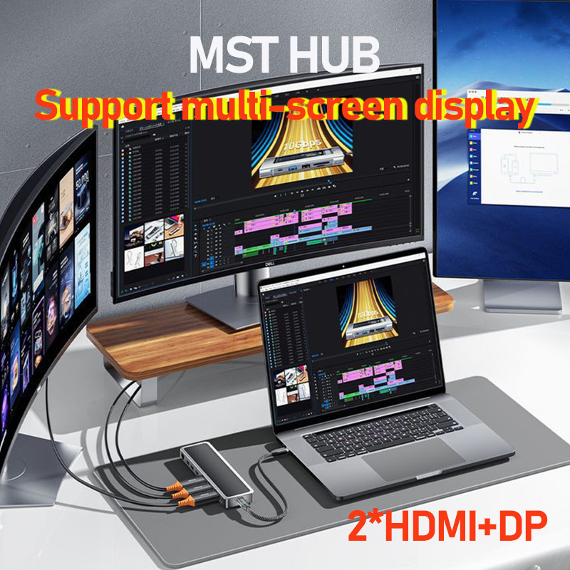 Support MST mode dual HD DP 4K – обзор и цена Mac Laptop Accessories