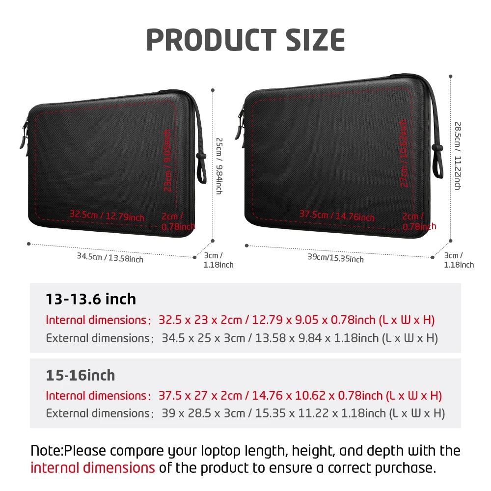 13 13.6 15 16 Laptop Sleeve Ca – обзор и цена Laptop Accessories Travel Case