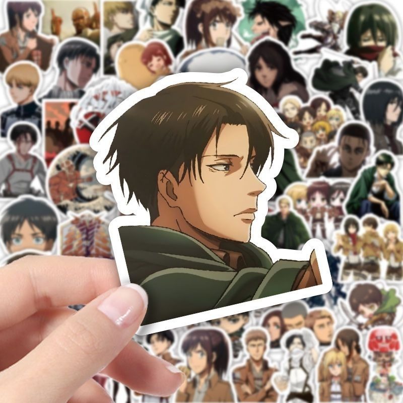 60Pcs Attack on Titan Anime St – обзор и цена Laptop Editing Accessories