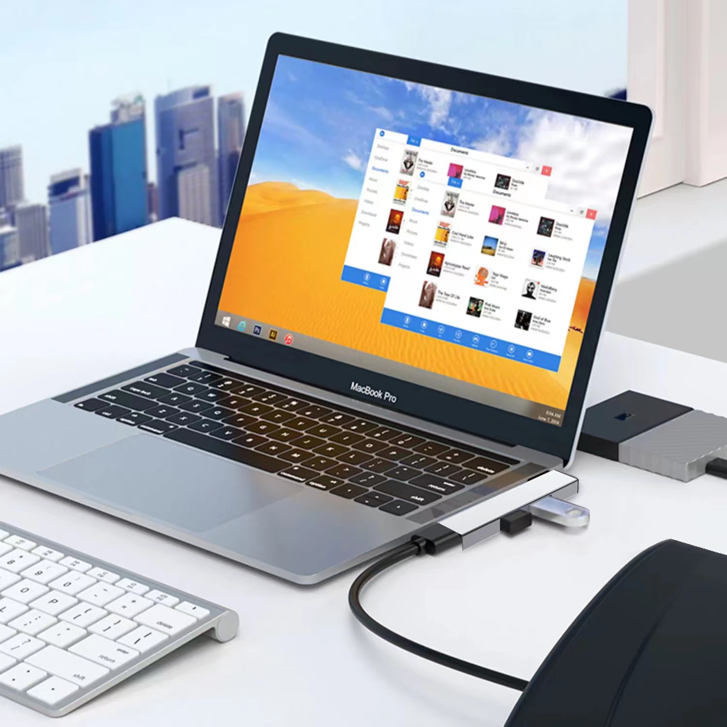 USB  HUB 3.0 3 Port Multi USB  – обзор и цена Mac Laptop Accessories