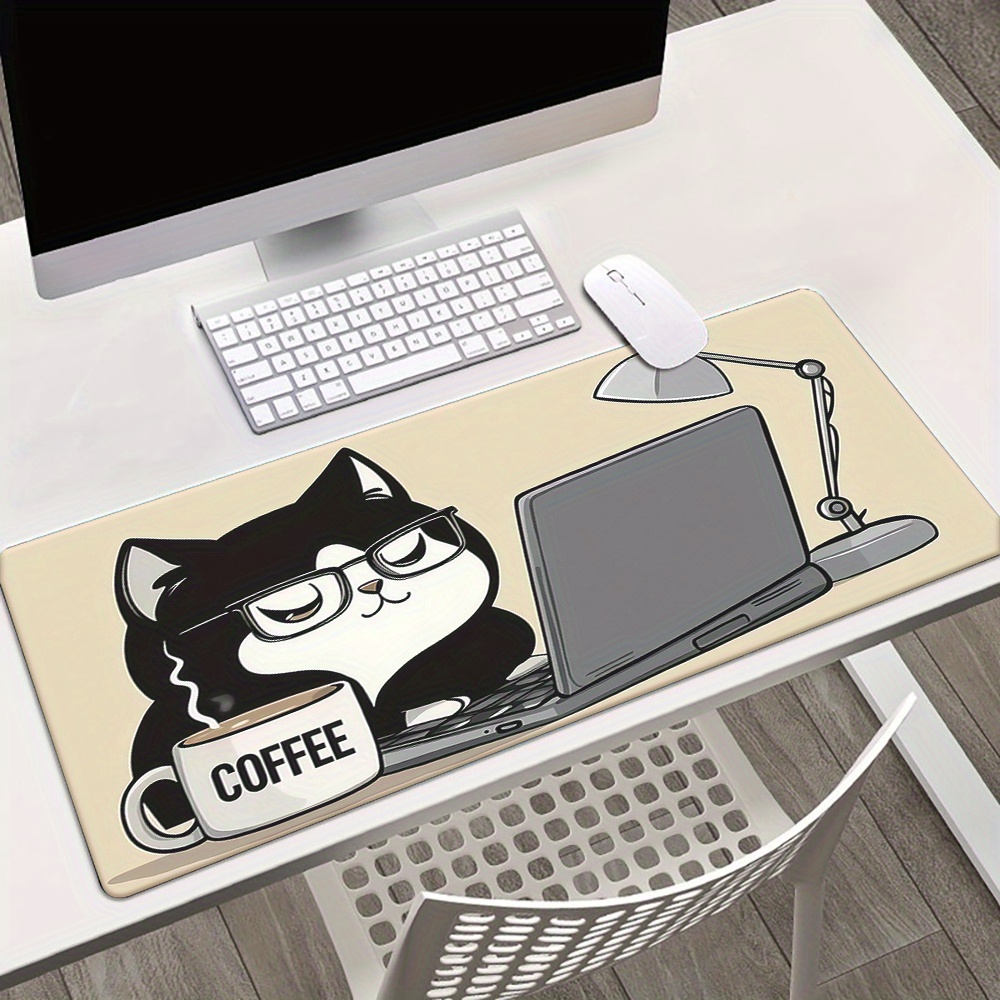 Cute Coffee Cat Working On Lap – обзор и цена Laptop Accessories Officeworks