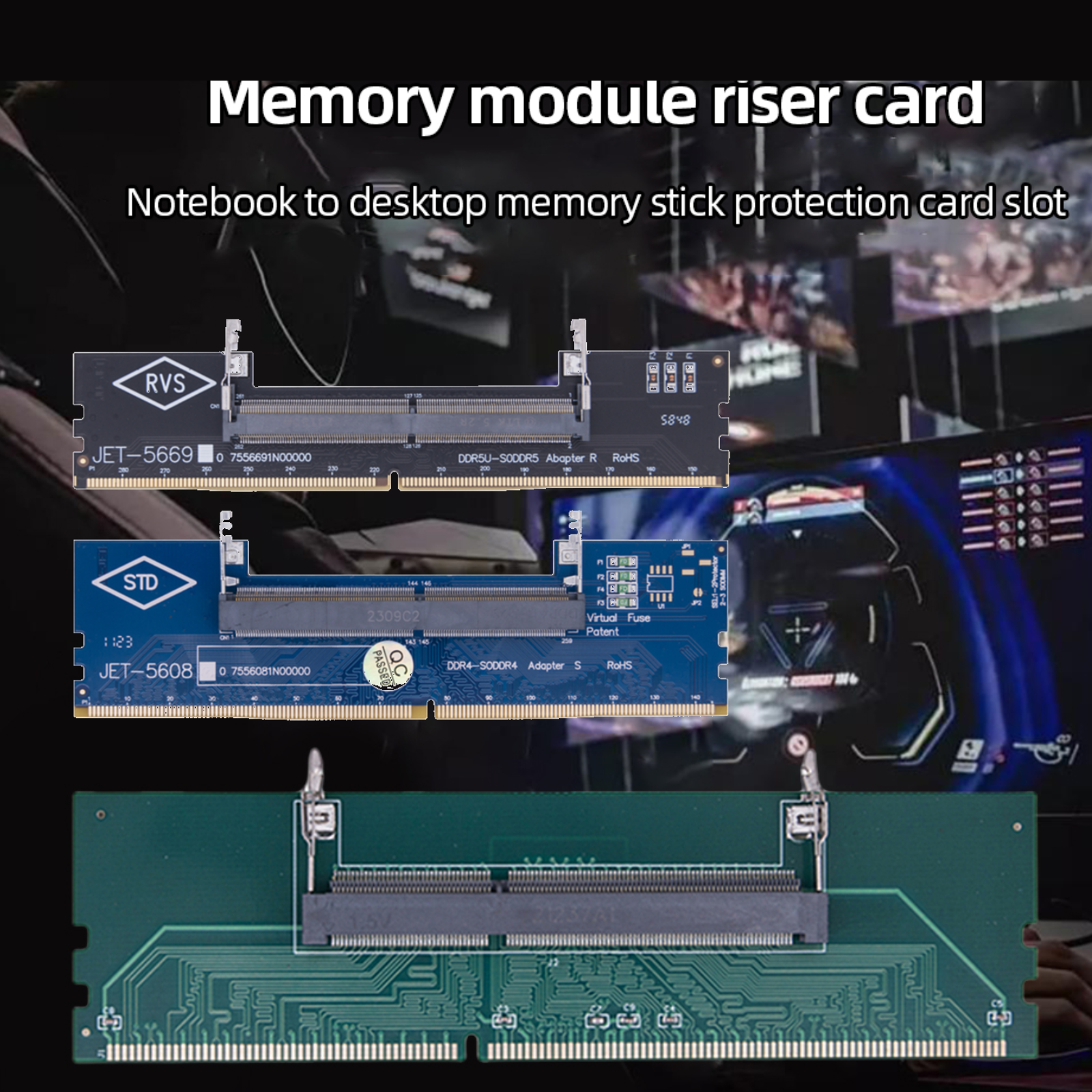 SO-DIMM to PC DIMM Memory Adap – обзор и цена Memory Ram Upgrade