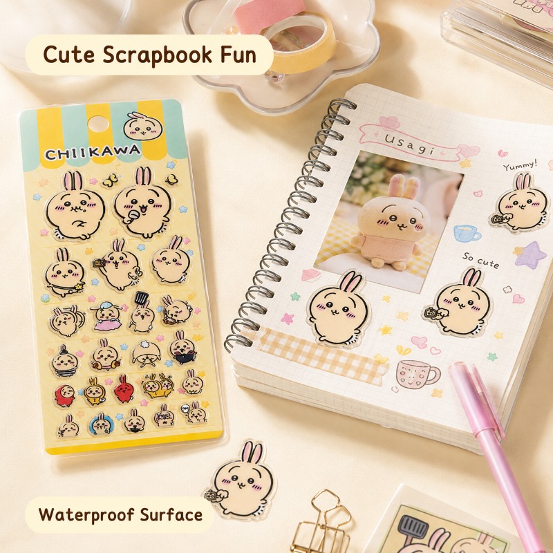 Cute Chiikawa Usagi 3D Glue St – обзор и цена Laptop Editing Accessories