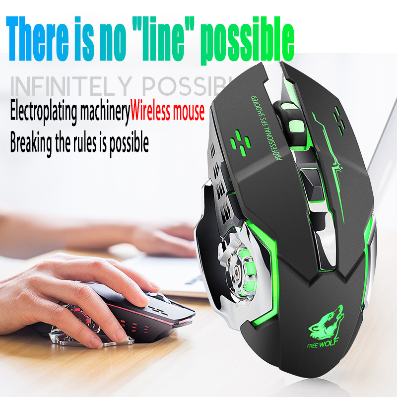 Free Wolf X8 Wireless Mouse Ch – обзор и цена Laptop Electronics Accessories