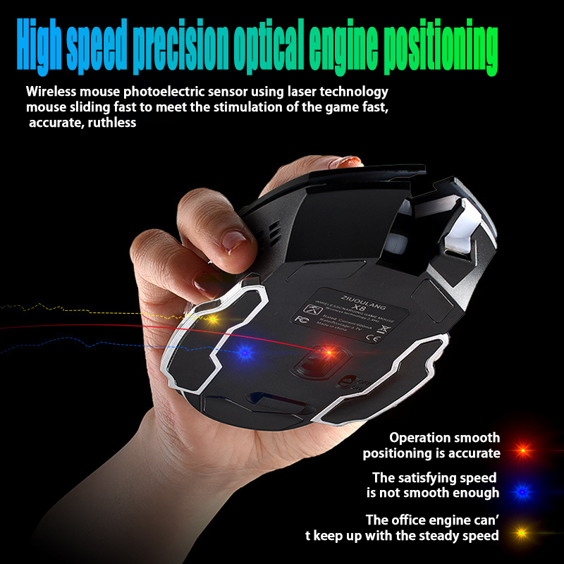 Free Wolf X8 Wireless Mouse Ch – обзор и цена Laptop Electronics Accessories