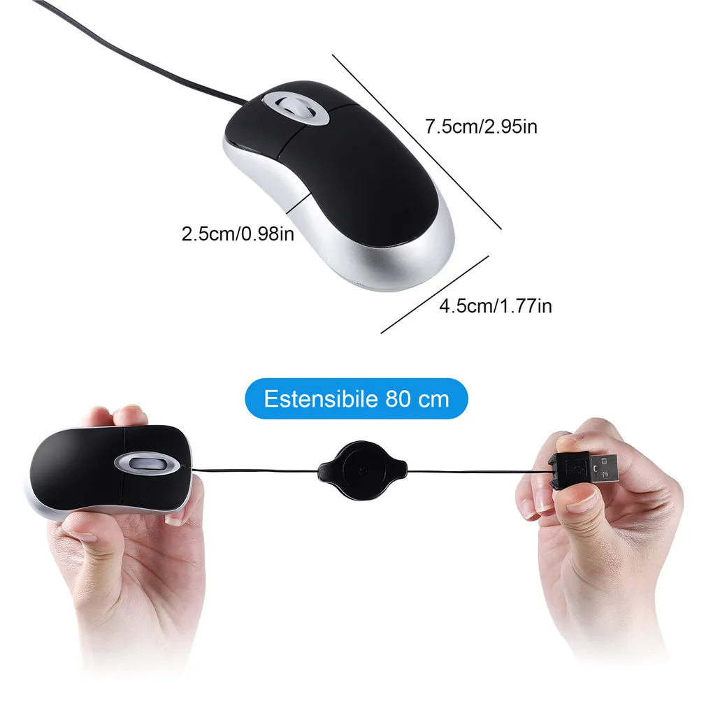 Portable Optical Mini Mouse Re – обзор и цена Laptop Electronics Accessories