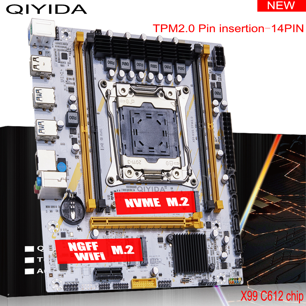 QIYIDA X99 Motherboard Set LGA – обзор и цена Memory Ram Upgrade