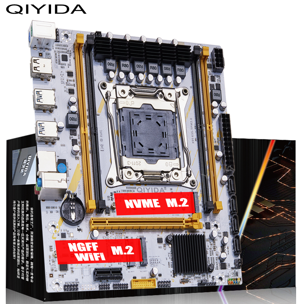 QIYIDA X99 Motherboard set LGA – обзор и цена Memory Ram Upgrade