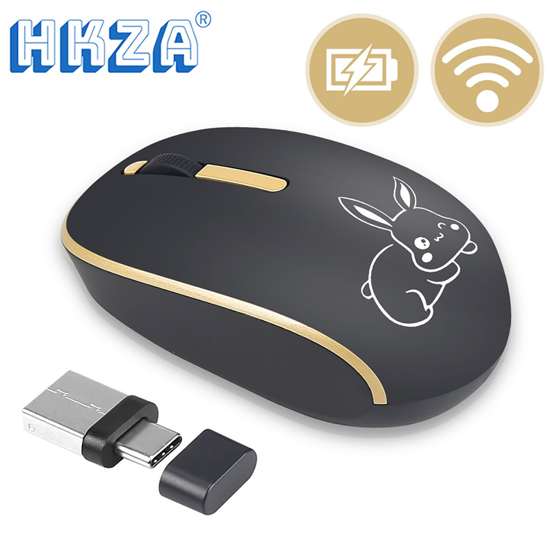 HKZA 2.4GHZ Type C Wireless Mo – обзор и цена Laptop Electronics Accessories